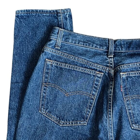 Levi’s VTG 70s Women’s Sz 26 High Rise Tapered Jeans USA Made Stonewash Denim - Picture 8 of 15